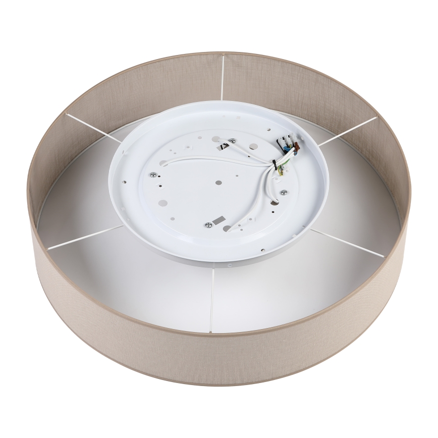 Brilagi - LED lubinis šviestuvas SIRIJA 4xE27/15W/230V skersmuo 60 cm smėlio spalvos