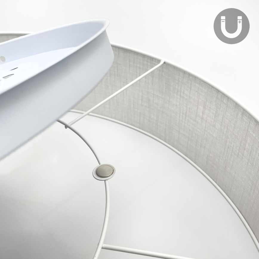 Brilagi - LED lubinis šviestuvas SIRIJA, 4xE27/60W/230V, Ø 60 cm, baltas