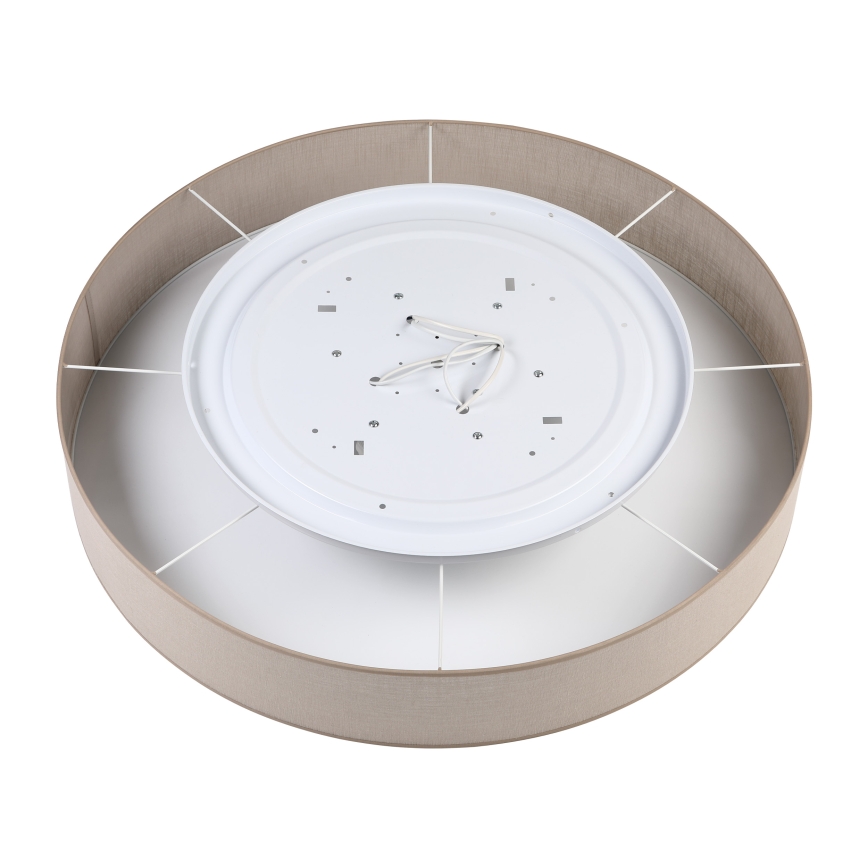 Brilagi - LED lubinis šviestuvas SIRIJA 6xE27/15W/230V, skersmuo 80 cm, smėlinis