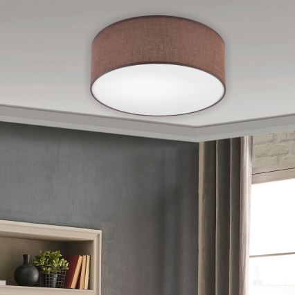 Brilagi - LED lubinis šviestuvas SIRIJA LED/12W/230V diametras 35 cm ruda