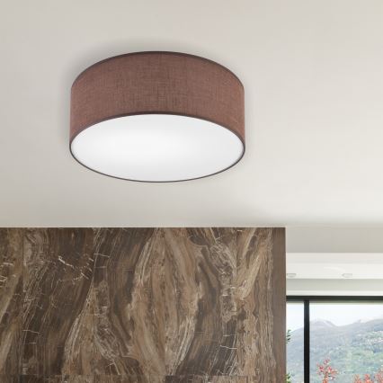 Brilagi - LED lubinis šviestuvas SIRIJA LED/12W/230V diametras 35 cm ruda