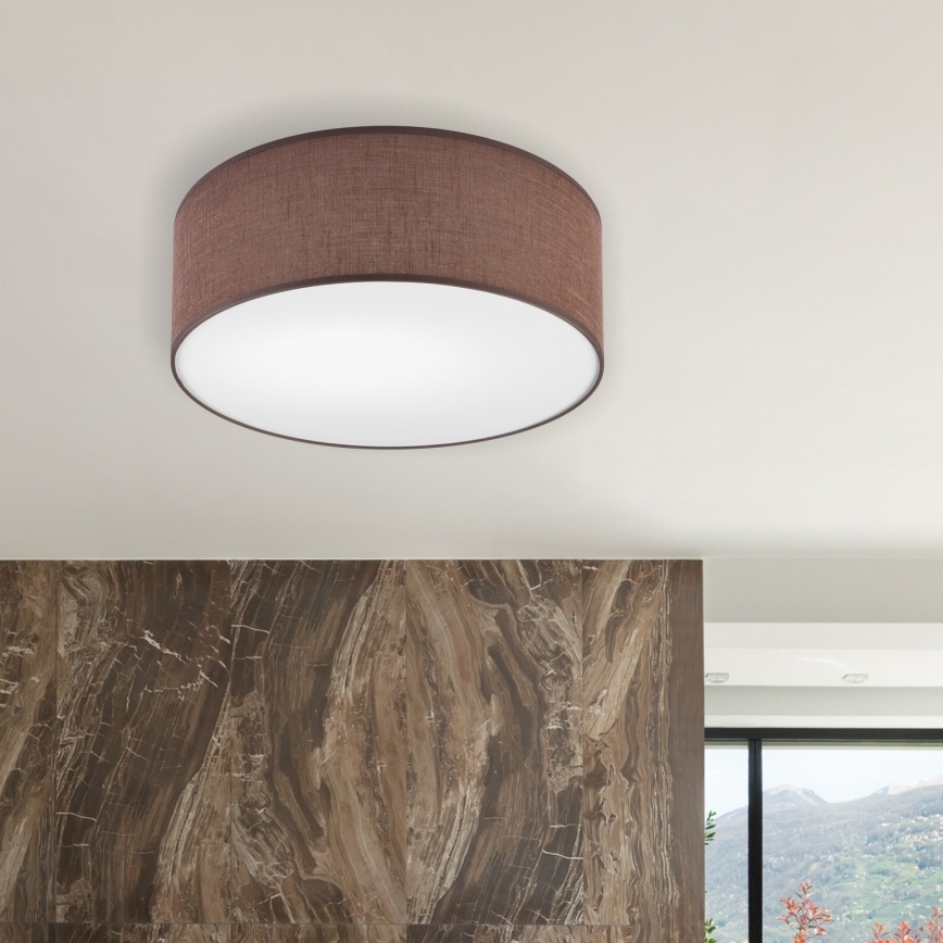 Brilagi - LED lubinis šviestuvas SIRIJA LED/12W/230V diametras 35 cm ruda