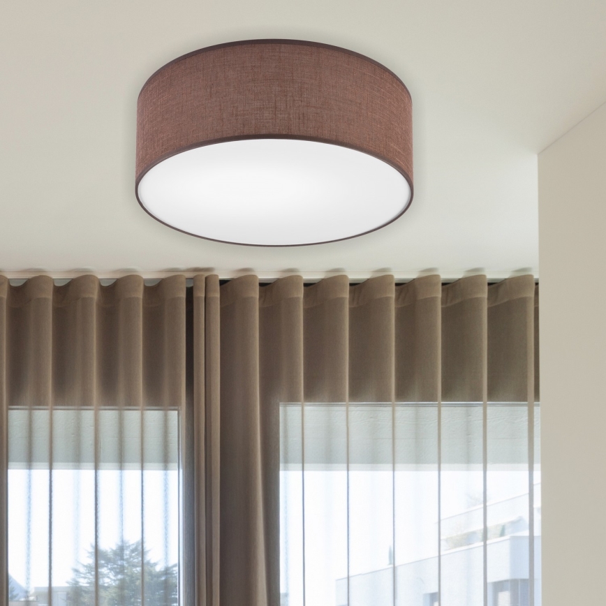 Brilagi - LED lubinis šviestuvas SIRIJA LED/12W/230V diametras 35 cm ruda