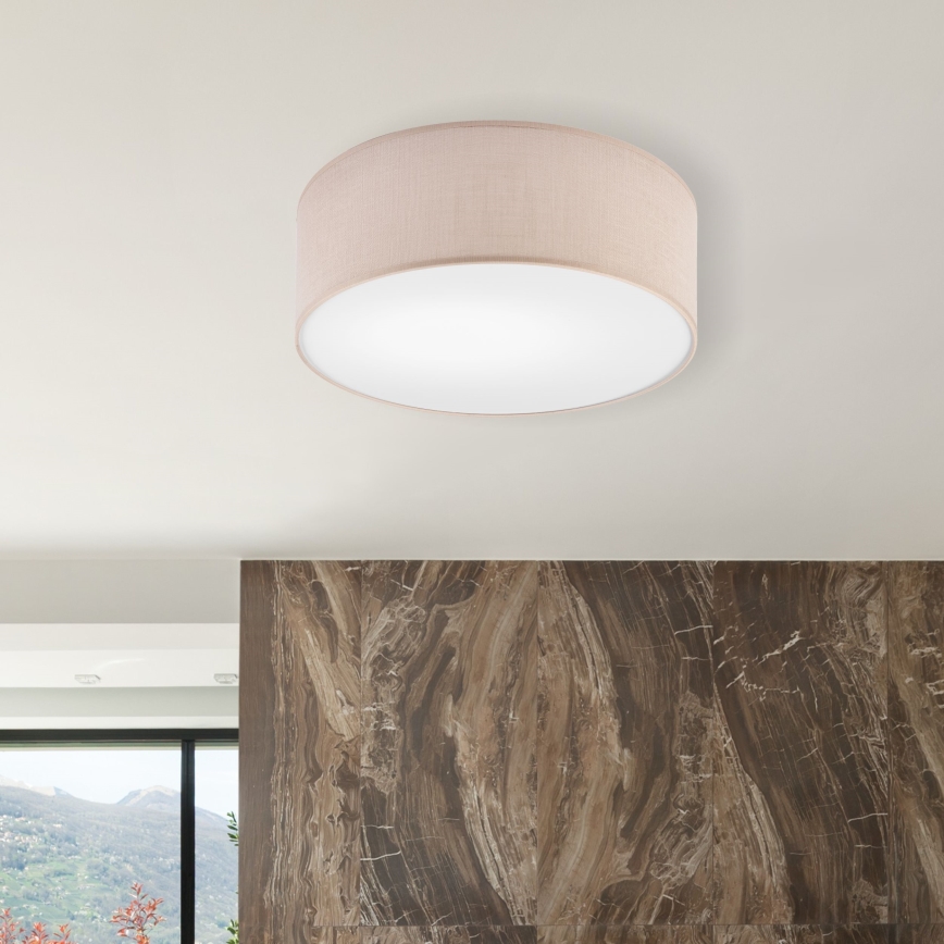 Brilagi - LED lubinis šviestuvas SIRIJA LED/12W/230V diametras 35 cm smėlio spalva