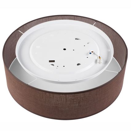 Brilagi - LED lubinis šviestuvas SIRIJA LED/24W/230V diametras 45 cm ruda