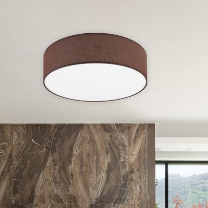 Brilagi - LED lubinis šviestuvas SIRIJA LED/36W/230V diametras 45 cm ruda