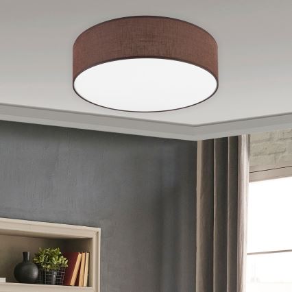 Brilagi - LED lubinis šviestuvas SIRIJA LED/36W/230V diametras 45 cm ruda