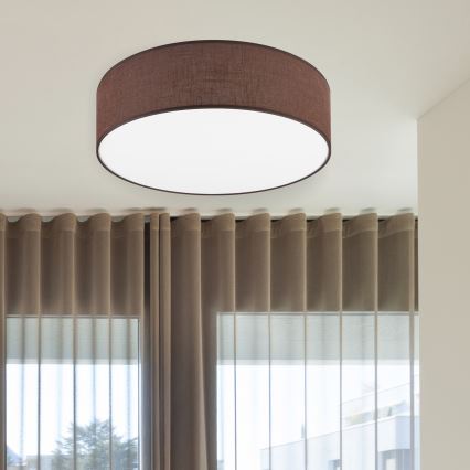 Brilagi - LED lubinis šviestuvas SIRIJA LED/36W/230V diametras 45 cm ruda