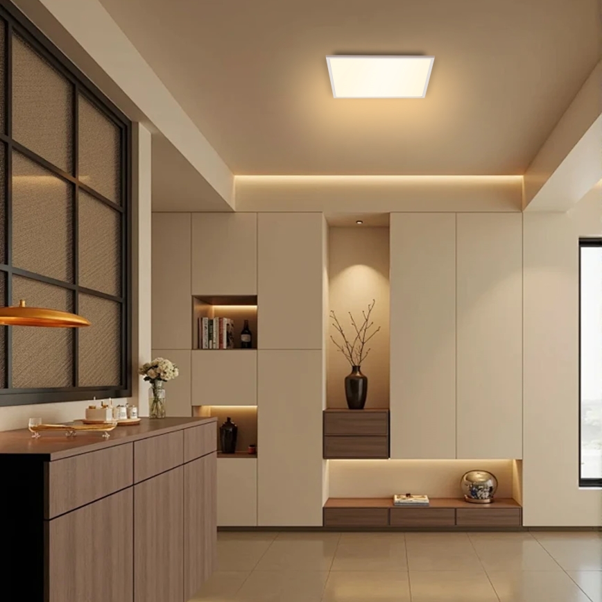 Brilagi - LED lubinis šviestuvas SLIMFRAME LED/25W/230V 30x30 cm balta