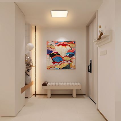 Brilagi - LED lubinis šviestuvas SLIMFRAME LED/25W/230V 30x30 cm balta