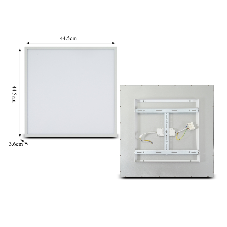 Brilagi - LED lubinis šviestuvas SLIMFRAME LED/36W/230V 45x45 cm balta