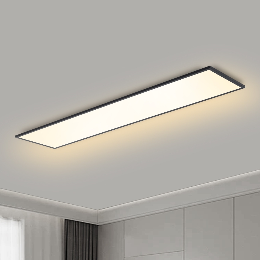 Brilagi - LED lubinis šviestuvas SLIMFRAME LED/58W/230V 120x30 cm juoda