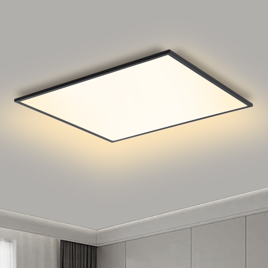 Brilagi - LED lubinis šviestuvas SLIMFRAME LED/58W/230V 60x60 cm juoda