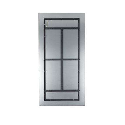 Brilagi - LED lubinis šviestuvas SLIMFRAME LED/80W/230V 120x60 cm 3000/4000/6000K juodas