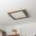 Brilagi - LED lubinis šviestuvas SLIMFRAME WOOD LED/36W/230V 49,5x49,5 cm ruda