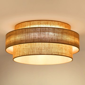 Brilagi - LED lubinis šviestuvas SPACE YUTE LED/12W/230V diametras 50 cm 3000K/4000K/6400K smėlio spalva