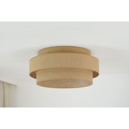 Brilagi - LED lubinis šviestuvas SPACE YUTE LED/12W/230V diametras 50 cm 3000K/4000K/6400K smėlio spalva