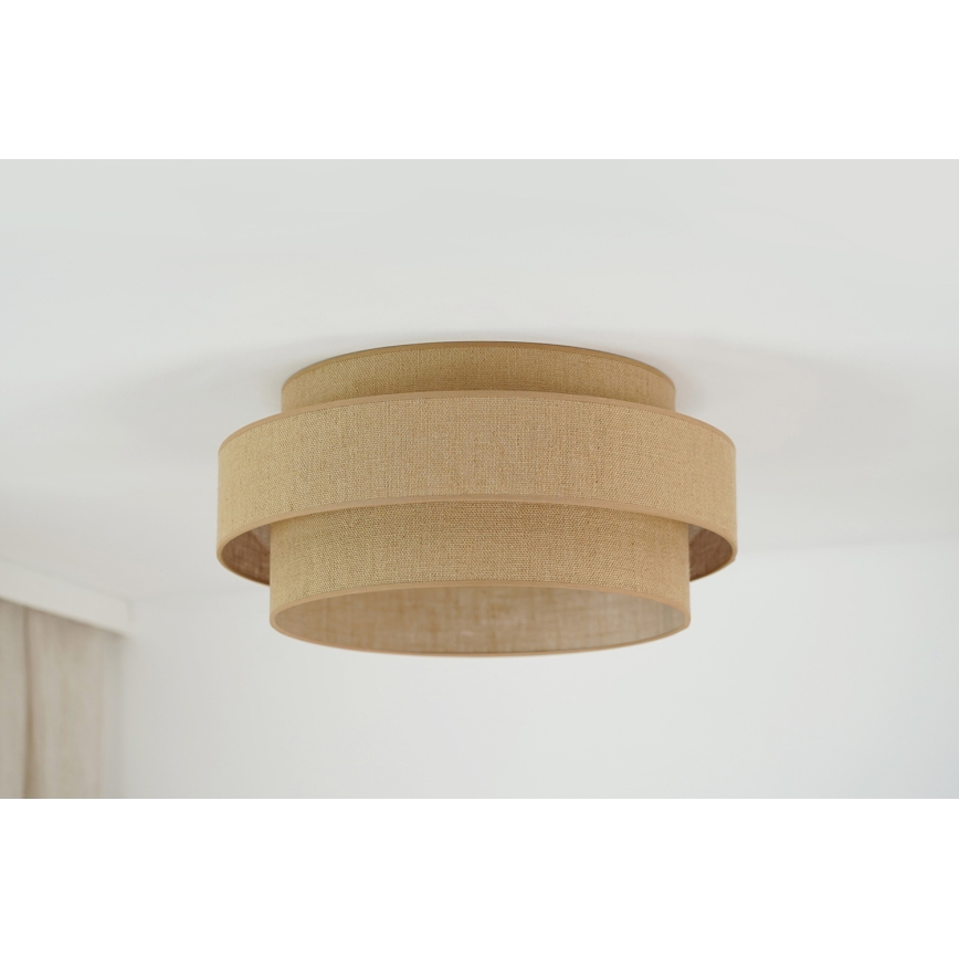 Brilagi - LED lubinis šviestuvas SPACE YUTE LED/12W/230V diametras 50 cm 3000K/4000K/6400K smėlio spalva
