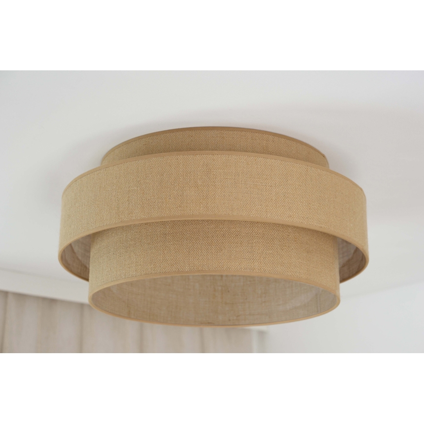 Brilagi - LED lubinis šviestuvas SPACE YUTE LED/12W/230V diametras 50 cm 3000K/4000K/6400K smėlio spalva