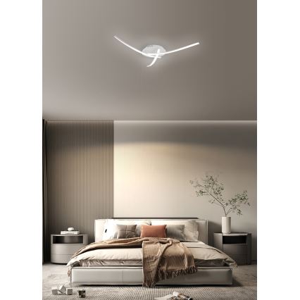 Brilagi - LED lubinis šviestuvas STRIPES LED/24W/230V, skersmuo 64 cm, baltas