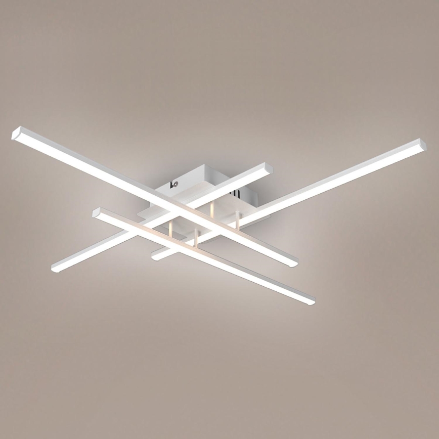 Brilagi - LED lubinis šviestuvas STRIPES LED/37W/230V 68x68 cm baltas
