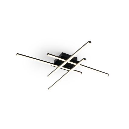 Brilagi - LED lubinis šviestuvas STRIPES LED/37W/230V 68x68 cm juodas