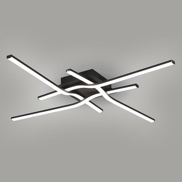 Brilagi - LED lubinis šviestuvas STRIPES LED/38W/230V 68x68 cm juodas