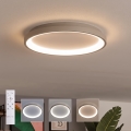 BRILAGI - LED lubinis šviestuvas su reguliuojamu ryškumu FALCON SLIM LED/42W/230V 3000-6500K skersmuo 50 cm balta/bėžinė + nuotolinis valdymas