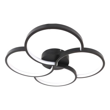 Brilagi - LED lubinis šviestuvas VELO LED/42W/230V 4000K Ø 52 cm juodas
