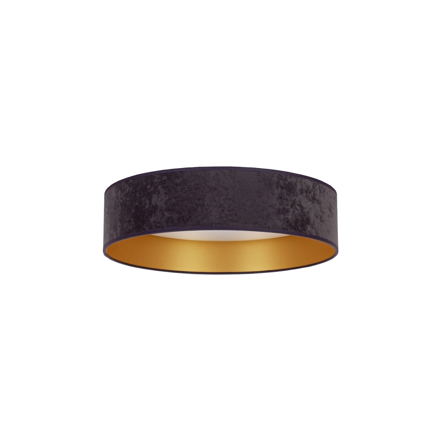 Brilagi - LED Lubinis šviestuvas VELVET LED/12W/230V d. 30 cm 3000K/4000K/6400K pilkas/aukso