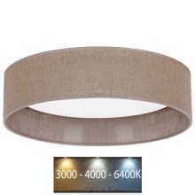 Brilagi - LED Lubinis šviestuvas VELVET LED/24W/230V 3000/4000/6400K smėlio spalva