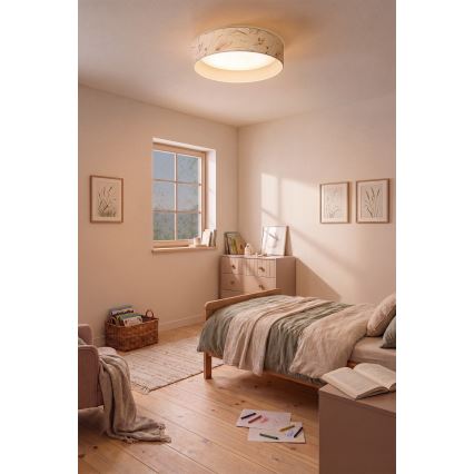 BRILAGI - LED lubinis šviestuvas VELVET SIMPLE LED/24W/230V 3000K skersm. 45 cm balta/gėlės