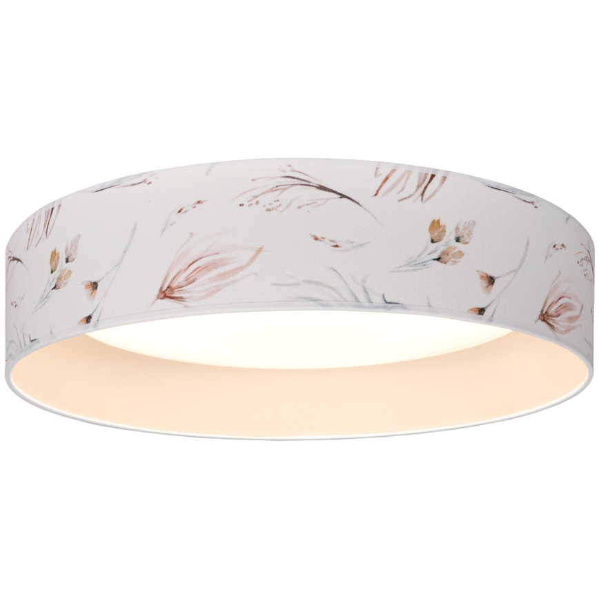 BRILAGI - LED lubinis šviestuvas VELVET SIMPLE LED/24W/230V 3000K skersm. 45 cm balta/gėlės