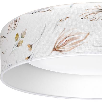 BRILAGI - LED lubinis šviestuvas VELVET SIMPLE LED/24W/230V 3000K skersm. 45 cm balta/gėlės