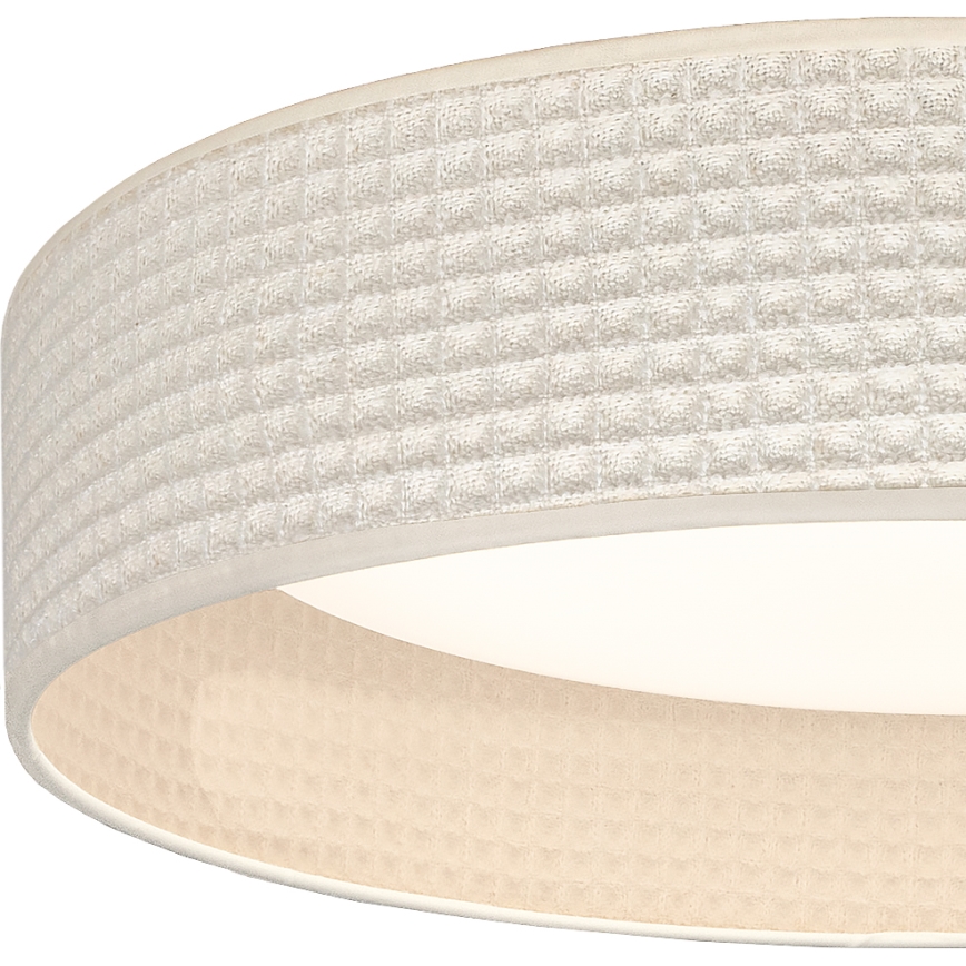 BRILAGI - LED lubinis šviestuvas VELVET SIMPLE LED/24W/230V 3000K skersmuo 45 cm kreminės spalvos