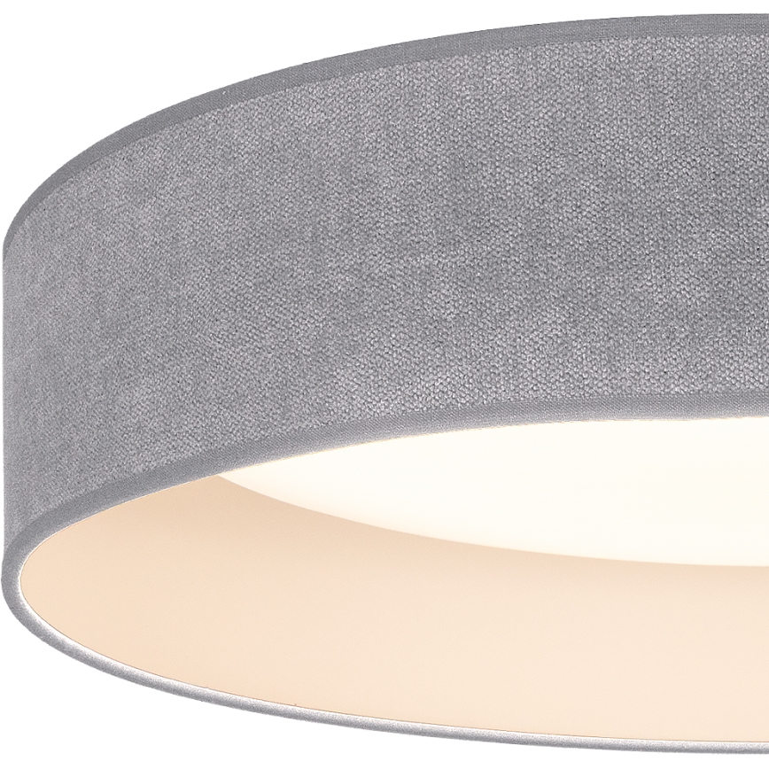 BRILAGI - LED lubinis šviestuvas VELVET SIMPLE LED/24W/230V 3000K, skersmuo 45 cm, pilkas