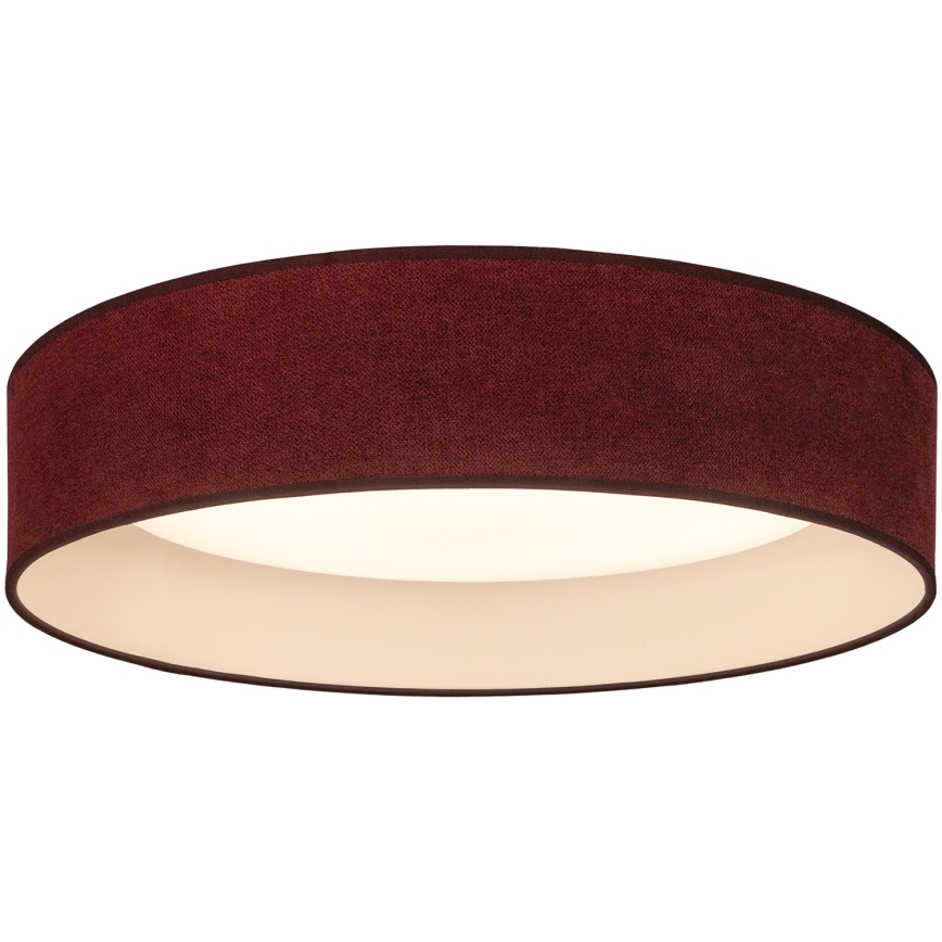 BRILAGI - LED lubinis šviestuvas VELVET SIMPLE LED/24W/230V 3000K, skersmuo 45 cm, vyno spalvos