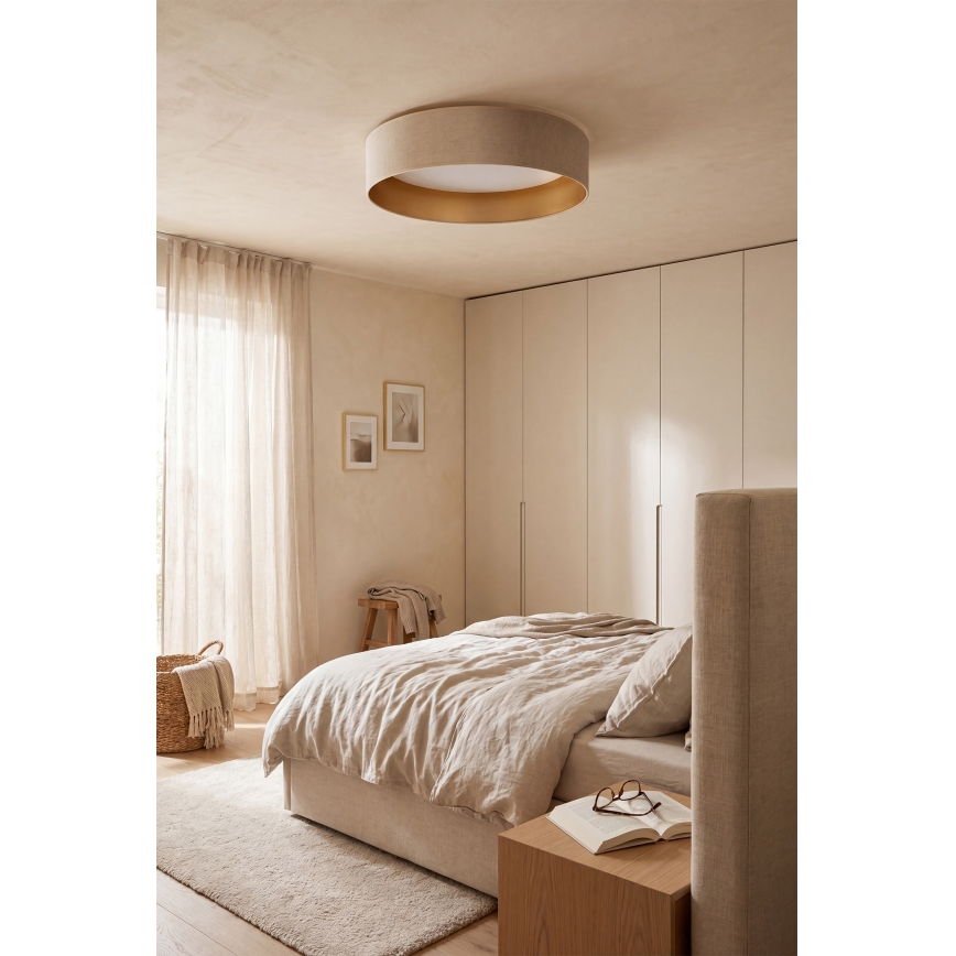 BRILAGI - LED lubinis šviestuvas VELVET SIMPLE LED/24W/230V 4000K Ø 45 cm kreminis/auksinis
