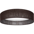 Brilagi - LED lubinis šviestuvas VELVET SIMPLE LED/24W/230V 4000K skersmuo 45 cm rudas