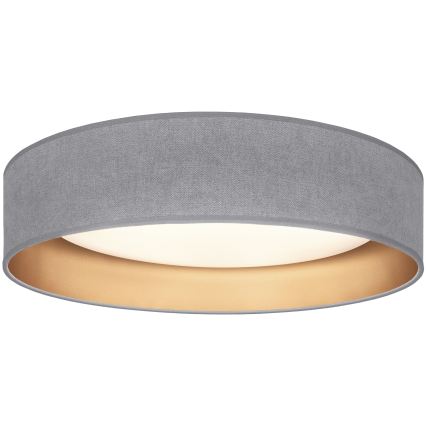 Brilagi - LED lubinis šviestuvas VELVET SIMPLE LED/24W/230V 4000K skersmuo 45 cm pilkas/auksinis