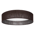 Brilagi - LED lubinis šviestuvas VELVET SIMPLE LED/36W/230V 3000K, skersmuo 55 cm, rudos spalvos