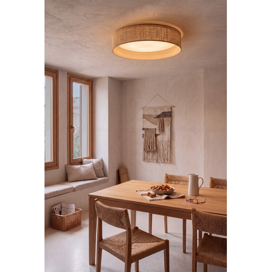 BRILAGI - LED lubinis šviestuvas VELVET SIMPLE LED/36W/230V 3000K skersmuo 55 cm smėlio spalvos
