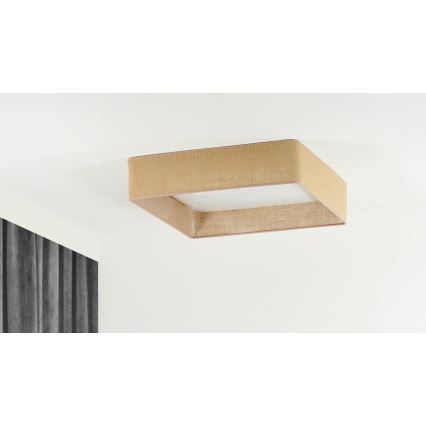 Brilagi - LED lubinis šviestuvas VELVET SQUARE LED/24W/230V ruda