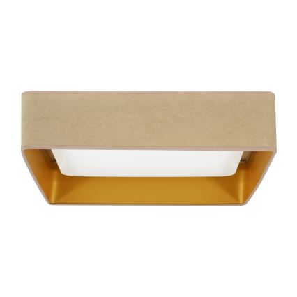 Brilagi - LED lubinis šviestuvas VELVET SQUARE LED/24W/230V 43x43 cm smėlinė