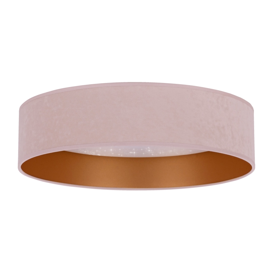 Brilagi - LED Lubinis šviestuvas VELVET STAR LED/24W/230V d. 40 cm 3000K/4000K/6400K rožinis/aukso