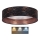 Brilagi - LED Lubinis šviestuvas VELVET STAR LED/36W/230V d. 55 cm 3000K/4000K/6400K juodas/varis
