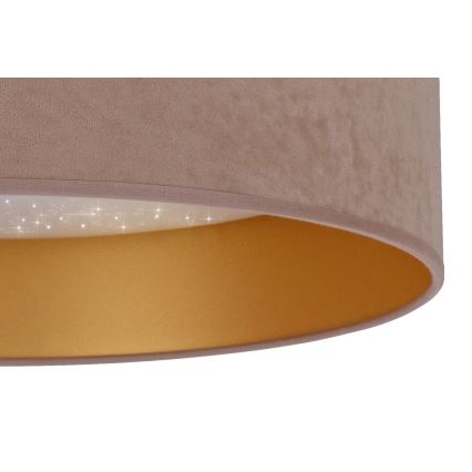 Brilagi - LED Lubinis šviestuvas VELVET STAR LED/36W/230V d. 55 cm 3000K/4000K/6400K smėlio/aukso