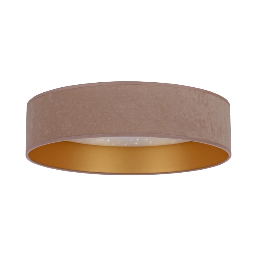 Brilagi - LED Lubinis šviestuvas VELVET STAR LED/36W/230V d. 55 cm 3000K/4000K/6400K smėlio/aukso