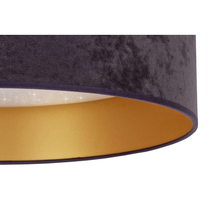 Brilagi - LED Lubinis šviestuvas VELVET STAR LED/36W/230V d. 55 cm 3000K/4000K/6400K pilkas/aukso