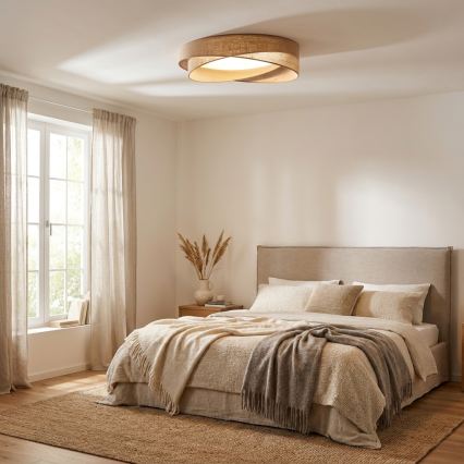 BRILAGI - LED lubinis šviestuvas VELVET TWIST LED/24W/230V 4000K pr. 55 cm smėlinis